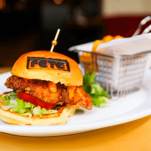 Crispy Chicken Sandwich.
