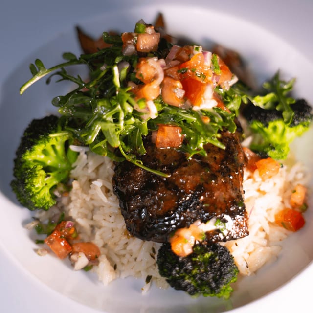 Pepper Steak Bowl Lunch.